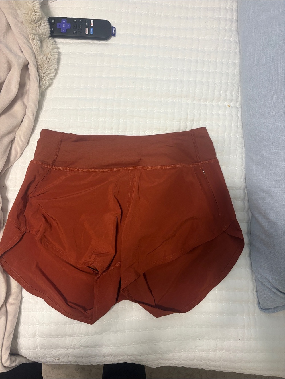 Brown/ Red outdoor voices shorts